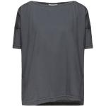 Camisetas de algodón de manga corta rebajadas manga corta con cuello redondo de punto CROSSLEY talla XS para mujer 