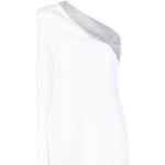 Vestidos blancos de poliester de cóctel manga larga Genny talla L para mujer 