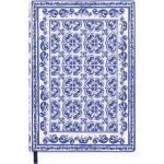 Cuadernos azules floreados Dolce & Gabbana con motivo de flores 