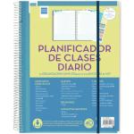 Finocam - cuaderno planificador de clases diario docente espiral t/polipropileno español