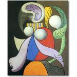 Cuadro Decoratt: Mujer con flor - Pablo Picasso 62