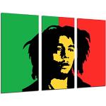 Cuadro Fotográfico Bob Marley, Musica Reaggie, Leyendas Tamaño total: 97 x 62 cm XXL