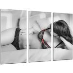 Cuadro Fotográfico Mujer Chica Sexy, Sensual, desnudo Tamaño total: 97 x 62 cm XXL