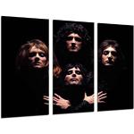 Cuadro Fotográfico Queen, Freddie Mercury, Brian May, Musica Rock, Bohemian Rhapsody Tamaño total: 97 x 62 cm XXL