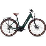 Bicicletas eléctricas verdes Cube 