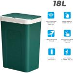 Cubos verdes de basura de 18l 