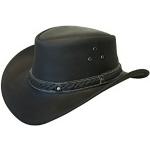 Cuero Abajo Sombrero Aussie Bush Cowboy Style Clas