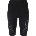 Pantalones estampados negros de poliester con logo adidas Adidas by Stella McCartney talla XS de materiales sostenibles para mujer 