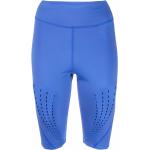 Shorts azules de poliester rebajados con logo adidas Adidas by Stella McCartney talla L de materiales sostenibles para mujer 