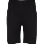 Shorts negros de algodón rebajados con logo Calvin Klein Jeans para mujer 