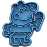 Cuticuter Peppa Pig Helado cortador de galletas, azul. 8x7x1,5cm