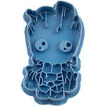 Cuticuter Groot Chibi Guardianes De La Galaxia Cortador de Galletas, Plástico, Azul, 8x7x1.5 cm