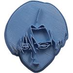 Cuticuter Levi Shingeki No Kyojin Cortador de Galletas, Plástico, Azul, 8x7x1.5 cm