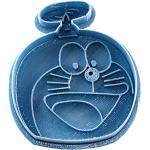 Cuticuter Niños Doraemon Cortador de Galletas, Plástico, Azul, 8x7x1.5 cm