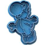 Cortadores azules de comida Mario Bros Yoshi 