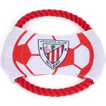 Athletic Club Bilbao - Juguete de Cuerda para Perros, Talla Única, para Perro Grande, Mediano y Pequeño, 20 x 1.5 x 20 cm, Producto Oficial de (CyP Brands).