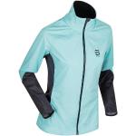 Chaquetas impermeables deportivas grises impermeables, transpirables talla S para mujer 