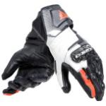 DAINESE CARBON 4 LONG MUJER BLACK/WHITE/FLUO-RED - Talla S