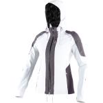 Chaquetas grises de lana de esquí con capucha acolchadas talla L para mujer 