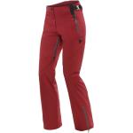 Pantalones rojos de esquí impermeables, transpirables DAINESE talla S para mujer 