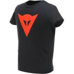 Dainese Logo Camiseta para niños, negro-rojo, tamaño XL