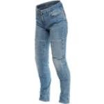 Jeans stretch azules celeste de denim DAINESE talla XS para mujer 
