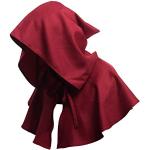 Disfraces rojos de poliester medievales Talla Única para mujer 