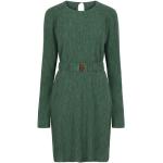 Vestidos plisados verdes mini informales talla L para mujer 