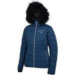 Chaquetas azules de poliester de esquí impermeables, transpirables con capucha metálico Regatta talla 3XL para mujer 