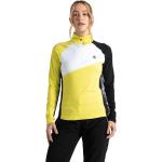 Camisetas deportivas amarillas rebajadas Dare 2b talla XS de materiales sostenibles para mujer 
