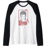 Camisetas negras de encaje David Bowie de encaje talla S para hombre 