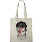 David Bowie TOTE BAG ZIGGY STARDUST, REFERENCIA: BWBOWIRBB002, CRU, 38 x 40 cm