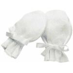 Manoplas infantiles blancas de algodón con rayas dBb Remond para bebé 