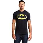 Camisetas negras Batman tallas grandes con logo DC Comics talla XXL para hombre 