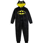 Pijamas infantiles negros de poliester Batman con logo DC Comics 7 años 