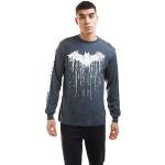 Camisetas grises de manga larga Batman tallas grandes manga larga DC Comics talla XXL para hombre 