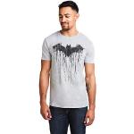 Camisetas grises de manga corta Batman manga corta con cuello redondo con logo DC Comics talla M para hombre 
