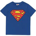 Camisetas azules de manga corta infantiles Superman 