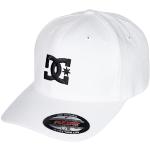 Gorras estampadas blancas rebajadas con logo DC Shoes talla M para mujer 