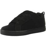 DC Shoes Court Graffik-Low-Top Shoes for Men, Zapatillas de Skateboard Hombre, Black/Black/Black, 55 EU