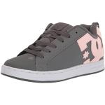 DC Shoes DC Court Graffik-Zapatos de Skate Casuales para Mujer, Dk Grey Lt Pink, 39 EU