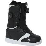 Botas negras de snowboard rebajadas de lazado BOA DC Shoes para mujer 