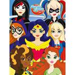 DC Super Hero Niñas Personajes Close Up 60 x 80 cm