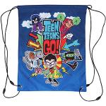 DC Teen Titans Go Characters Boys Gym Bag | Producto Oficial | Volver a la Escuela, Bolsa de PE para niños