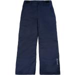 Pantalones elásticos infantiles azules de poliester para niño 