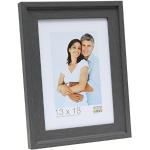 Marcos de fotos grises de madera Deknudt Frames 20x20 
