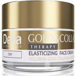 Delia Cosmetics Gold & Collagen Therapy crema de día aumenta la elasticidad de la piel 50 ml