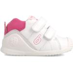 Sneakers blancos de cuero con velcro con velcro Biomecanics talla 24 infantiles 