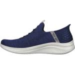 Zapatos deportivos azul marino de sintético con cordones acolchados Skechers talla 48,5 para hombre 