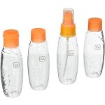 Design Go Juego de Botellas de Cabina, Orange (Naranja) - 658